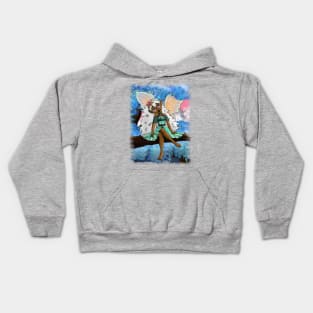 African American Fairy inTree Kids Hoodie